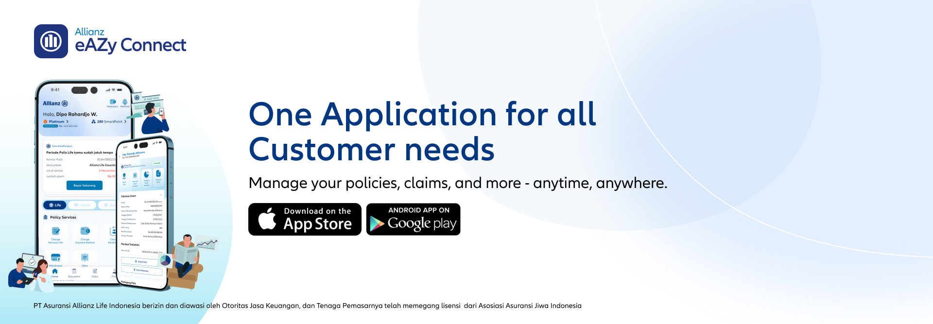 Allianz eAZy Connect - One Application for all Customer needs